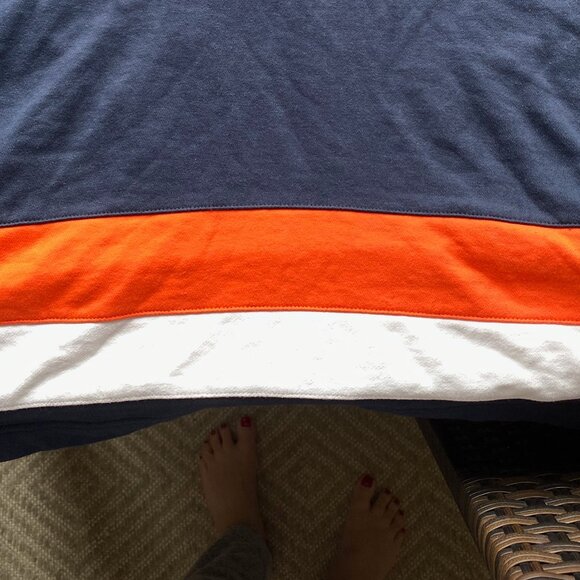 U of ILLINOIS Champion HOCKEY HOODIE 67, size M used once! Lace Hood (mens S) - Picture 4 of 15